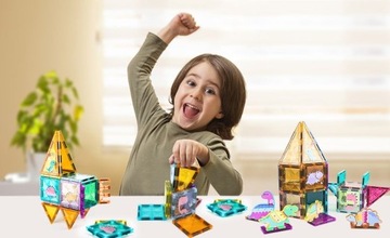 МАГНИТНЫЕ КОНСТРУКЦИОННЫЕ БЛОКИ 3D ДИНОЗАВРЫ СУПЕР КАЧЕСТВА