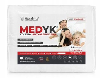 Одеяло 120х160 МЕДИК противоаллергическое КРУГЛЫЙ ГОД для детей 160х120 см
