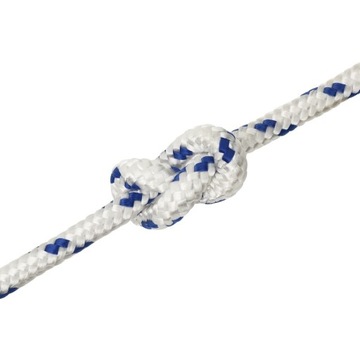 Парусная веревка vidaXL, белая, 14 мм, 25 м, полипропилен