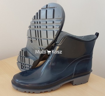LEMIGO Kalosze/botki ELKE 930 GRANATOWE roz. 42
