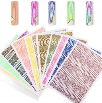 Радужная голо-наклейка для ногтей