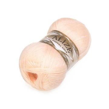 Włóczka Alize Angora Gold 681, łososiowy, wełna