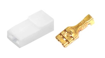 Konektor J 6,3mm (2,5) + obudowa - kpl