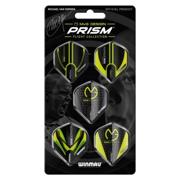 ZESTAW PIÓREK WINMAU MICHAEL VAN GERWEN PRISM 8122