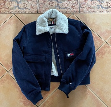 TOMMY HILFIGER KURTKA SHERPA SZTRUKS NA BARANKU M