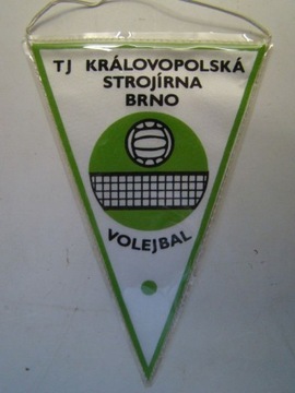 proporczyk TJ Kralovopolska Strojirna Brno Volejbal