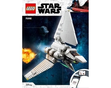 LEGO INSTRUKCJA z zestawu 75302 (235g)