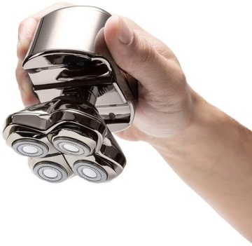 GOLARKA MĘSKA ELEKTRYCZNA Skull Shaver Pitbull Platinum PRO WŁOSY I ZAROST