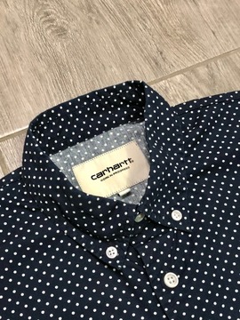 CARHARTT DOTS Koszula Męska w Kropeczki Logo r. S