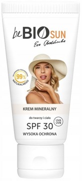 BEBIO SUN KREM MINERALNY DO OPALANIA SPF30 75ml