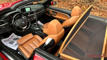 BMW Seria 4 F32-33-36 Cabrio 440i 326KM 2017 BMW Seria 4 440i Kabriolet head up 40 tys km jedyna w takim kolorze zamia, zdjęcie 25
