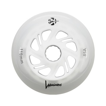KOŁA ŚWIECĄCE DO ROLEK LUMINOUS WHITE 110MM