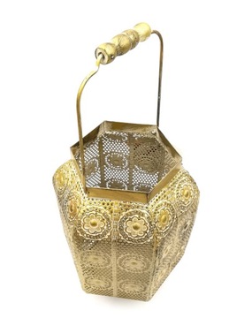 ДЕКОРАТИВНЫЕ ИЗДЕЛИЯ МЕТАЛЛИЧЕСКАЯ СВЕЧА ТОРШЕР