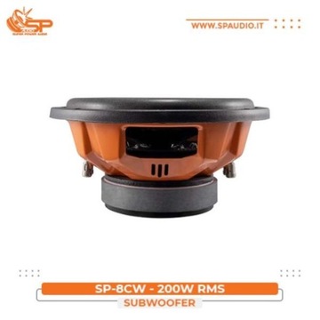 Сабвуфер Sp Audio SP-8CW / среднеквадратическая мощность 200 Ватт