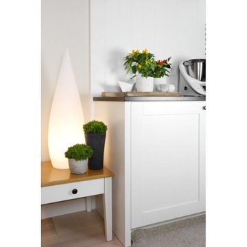 ЦВЕТОЧНЫЙ ГОРШОК БЕТОННЫЙ 10х9см - архитектурный бетон