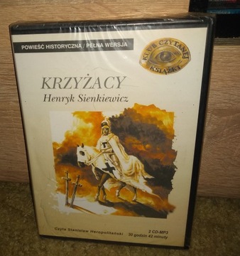 KRZYŻACY / HENRYK SIENKIEWICZ / FOLIA / AUDIOBOOK /