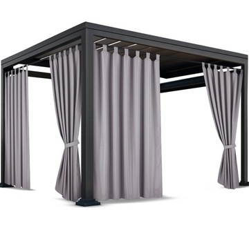 ZASŁONY NA TARAS 155x210 ZASŁONA OGRODOWA OGRODOWE NA SZELKACH WODOODPORNE