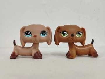 LPS Littlest Pet Shop koty&pies 2pcs