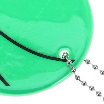 БАСКЕТБОЛЬНЫЙ КУЛОН СВЕТООТРАЖАЮЩИЙ ЛИСТ 6 ШТ.