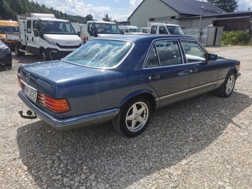 Mercedes 1983 Mercedes-Benz Klasa S 280SE klimatyzacja szyberdach Automat sprowadzony, zdjęcie 3