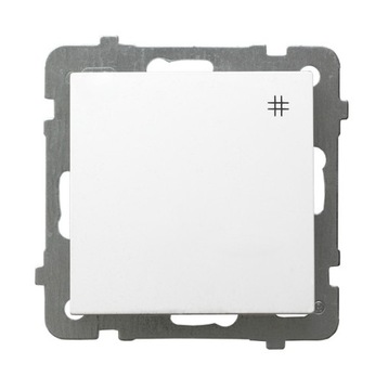 Łącznik krzyżowy Biały - ŁP-4G/m/00 Ospel As