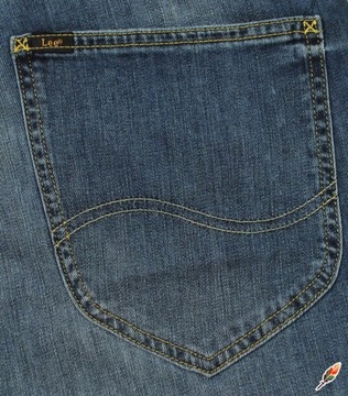 LEE spodnie SLIM low waist jeans POWELL _ W48 L34