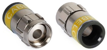Złącze F Wtyk Samozaciskowy Cabelcon na Kabel RG 6