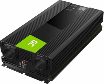 Przetwornica samochodowa napięcia Green Cell INV24 24V-230V 1500W / 3000W