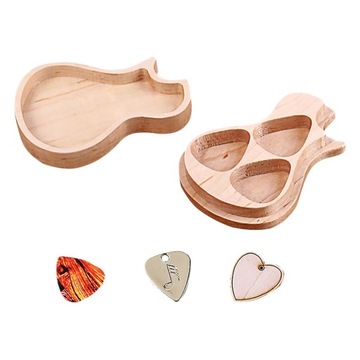 Klasyczny drewniany stojak na gitarę