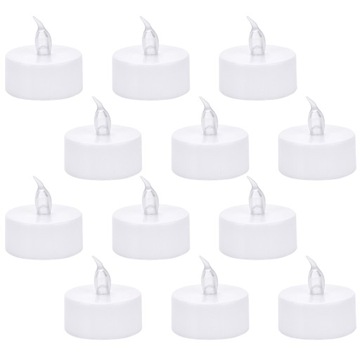 ŚWIECE ŚLUBNE LED BEZPŁOMIENNA ŚWIECA TEALIGHT