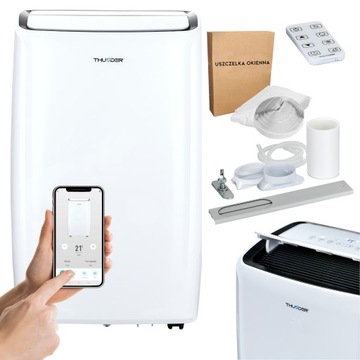KLIMATYZATOR PRZENOŚNY 4,1KW THUNDER WIFI 4W1 APP