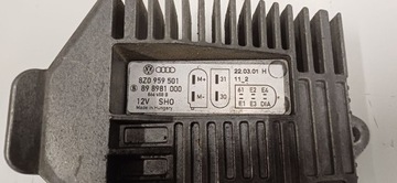 AUDI A2 99-05 1.4 16V MODUL VENTILÁTORŮ 8Z0959501