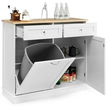 Szafka kuchenna Costway biały 35 x 100 x 90 cm