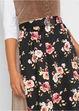 42 FARTUSZEK OD SUKIENKI LUDOWEJ W KWIATOWY WZÓR htg