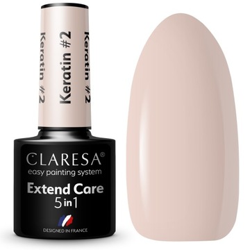 Базовый лак Claresa KERATIN топ 5в1 суперструктура №2