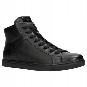 Buty Wojas trzewiki męskie czarne trampki r. 43