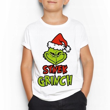 KOSZULKA NA MIKOŁAJA DZIECIĘCA SYNEK GRINCH |S