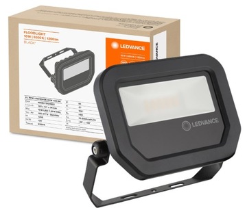 LEDVANCE naświetlacz LED 10W 6500K czarna