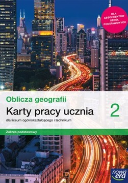 OBLICZA GEOGRAFII 2 karty pracy Z/P NE 2020
