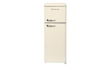RAVANSON LKK-210RC Ретро холодильник 147см Бежевый