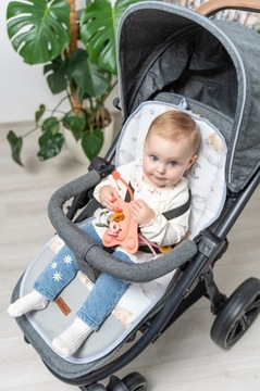 Babymam Alllinone Double -Sided Коляска вставка