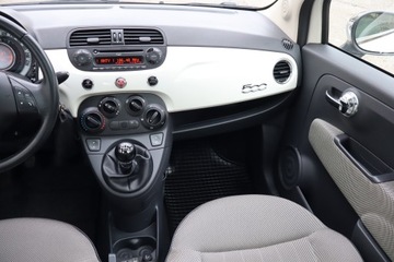 Fiat 500 II Hatchback 3d 1.2 69KM 2009 Fiat 500 1.2, Salon Polska, Serwis ASO, Klima, zdjęcie 7