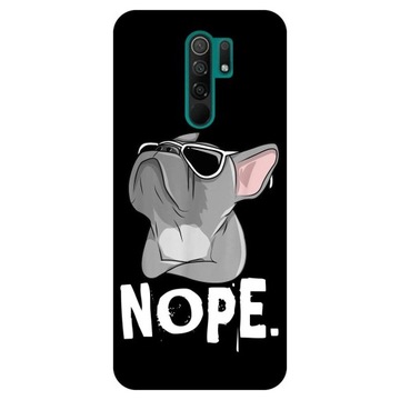 Etui do Xiaomi Redmi 9 Buldog francuski NOPE
