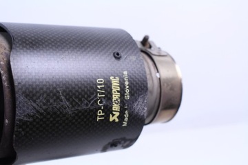 ВЫХЛОПНАЯ НАСАДКА TP-CT/10 AKRAPOVIC VW GOLF 8 VIII R-LINE
