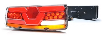 Lampa tylna LED WAŚ W171 aktywny kierunkowskaz 12V lewa z obciążeniem