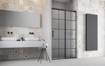 RADAWAY Idea Black DWJ Factory 140 дверей ПРАВАЯ