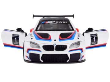 BMW M6 GT3 масштаб 1:32 металлический спортивный автомобиль свет звук ZA4613