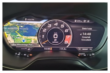 Просмотр Audi Virtual Cockpit SPORT Android Auto Maps
