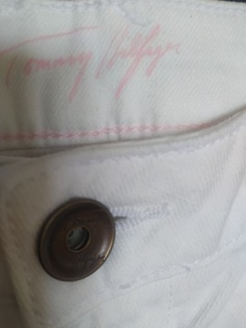 Tommy Hilfiger proste spodnie z logo 27/34