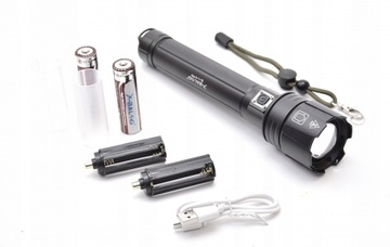 Светодиодный фонарик XHP90 10W Самый мощный